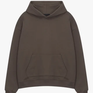 Sweat à capuche oversize en coton pour homme · 4