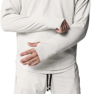 Felpa con cappuccio da uomo con zip a un quarto · 3