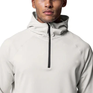 Felpa con cappuccio da uomo con zip a un quarto · 4