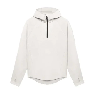Felpa con cappuccio da uomo con zip a un quarto · 6