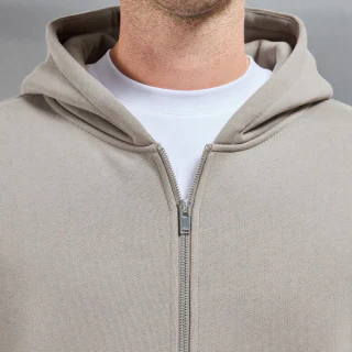 Sweat à capuche zippé oversize pour homme · 3