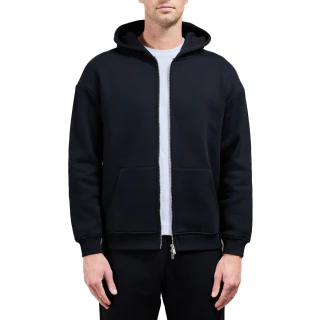 Sweat à capuche zippé oversize pour homme · 6