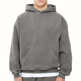 Men's oversized heavyweight hoodie · 1