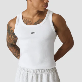 Men's cotton/spandex tank top · 1