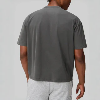 Men's oversized crew-neck T-shirt · 2