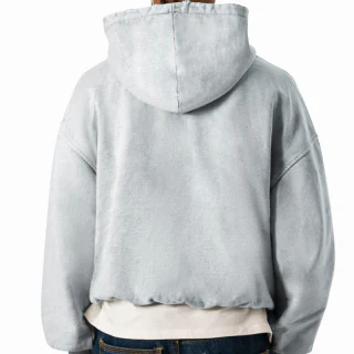 Men's boxy-fit heavyweight cotton hoodie · 3