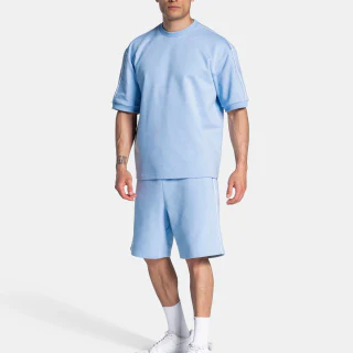 T-shirt oversize col rond homme en coton · 400 g/m² · 4