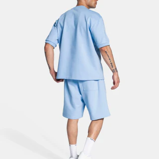 T-shirt oversize col rond homme en coton · 400 g/m² · 5