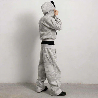 Survêtement homme boxy en coton · 2