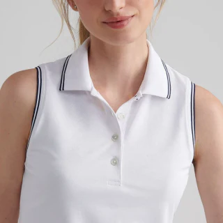 Schnell trocknendes, ärmelloses Kinderhemd aus Polyester/Spandex · 4