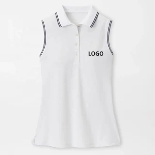 Schnell trocknendes, ärmelloses Kinderhemd aus Polyester/Spandex · 5