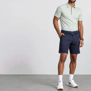 男士速乾聚酯纖維/氨綸 Polo 衫 · 3