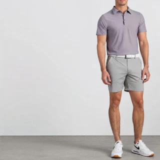 Polo de poliéster/spandex de secado rápido para hombre · 3