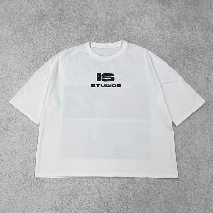 男款大廓形厚重棉質 T 卹