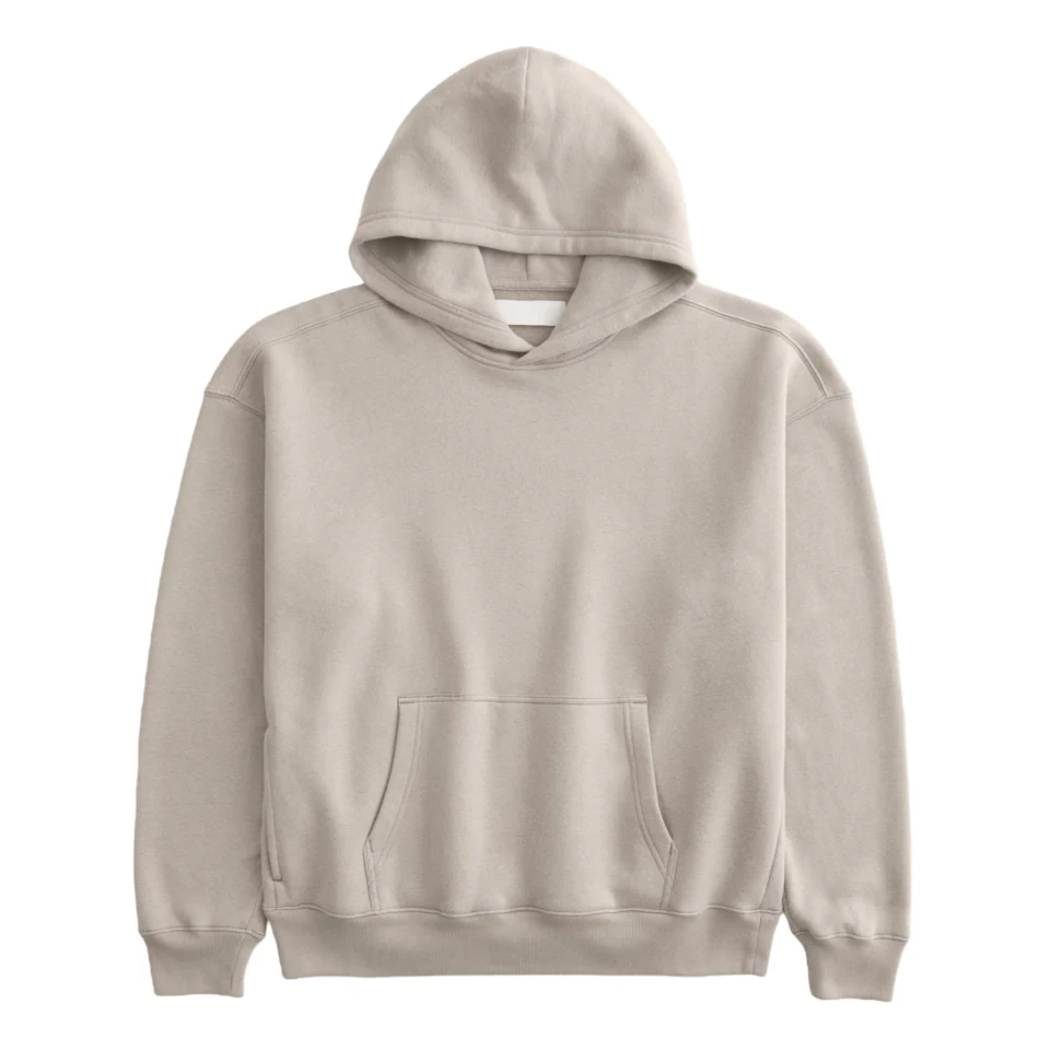 Men's quarter-zip cotton hoodie · 5
