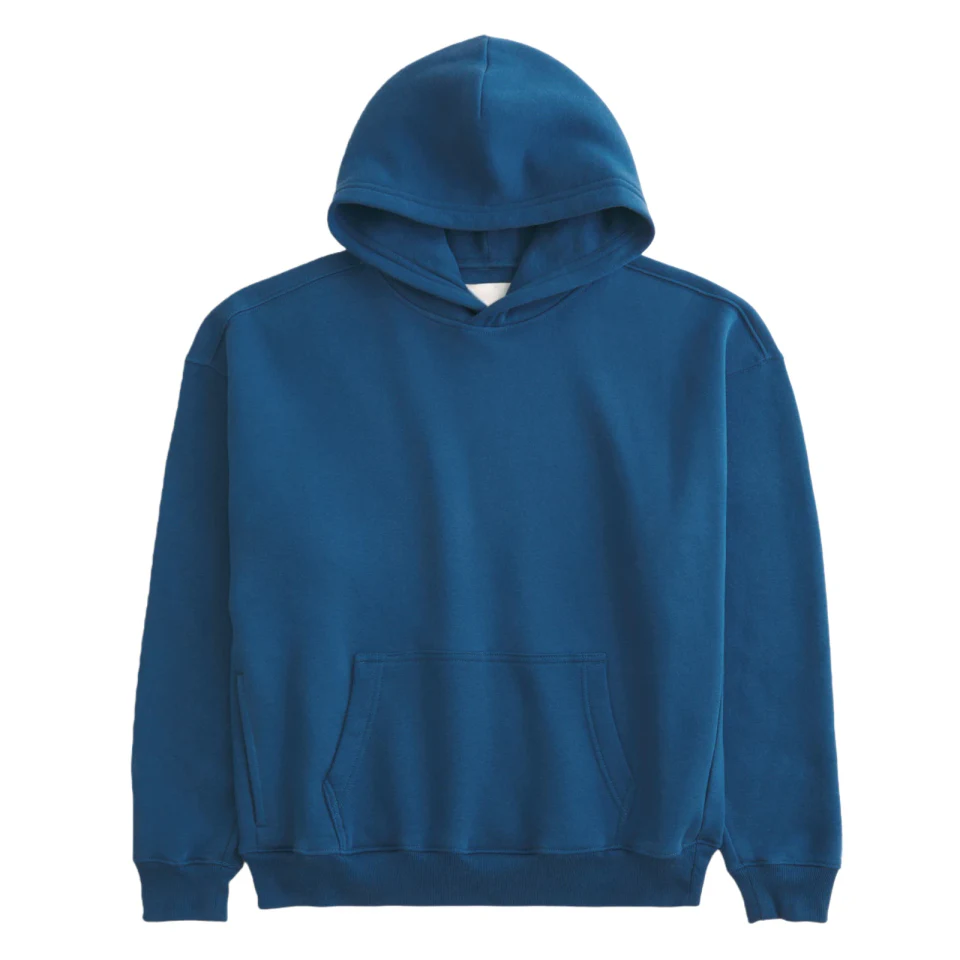 Men's quarter-zip cotton hoodie · 6