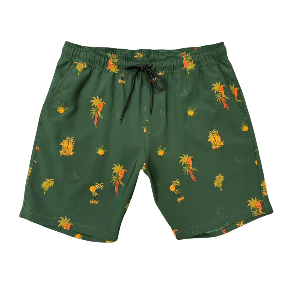 Schnell trocknende Herren-Badeshorts aus Polyester/Spandex · 5