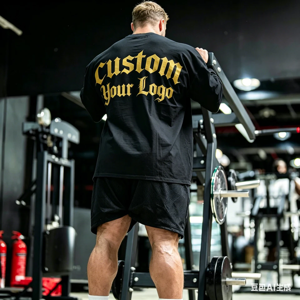 Übergroßes, schnell trocknendes Herren-T-Shirt · 2