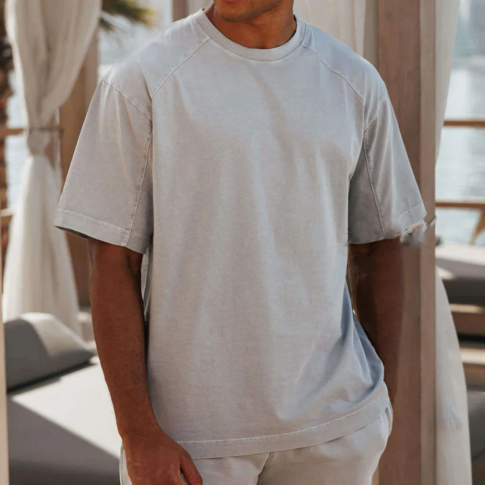 Men's cotton/polyester T-shirt · 5