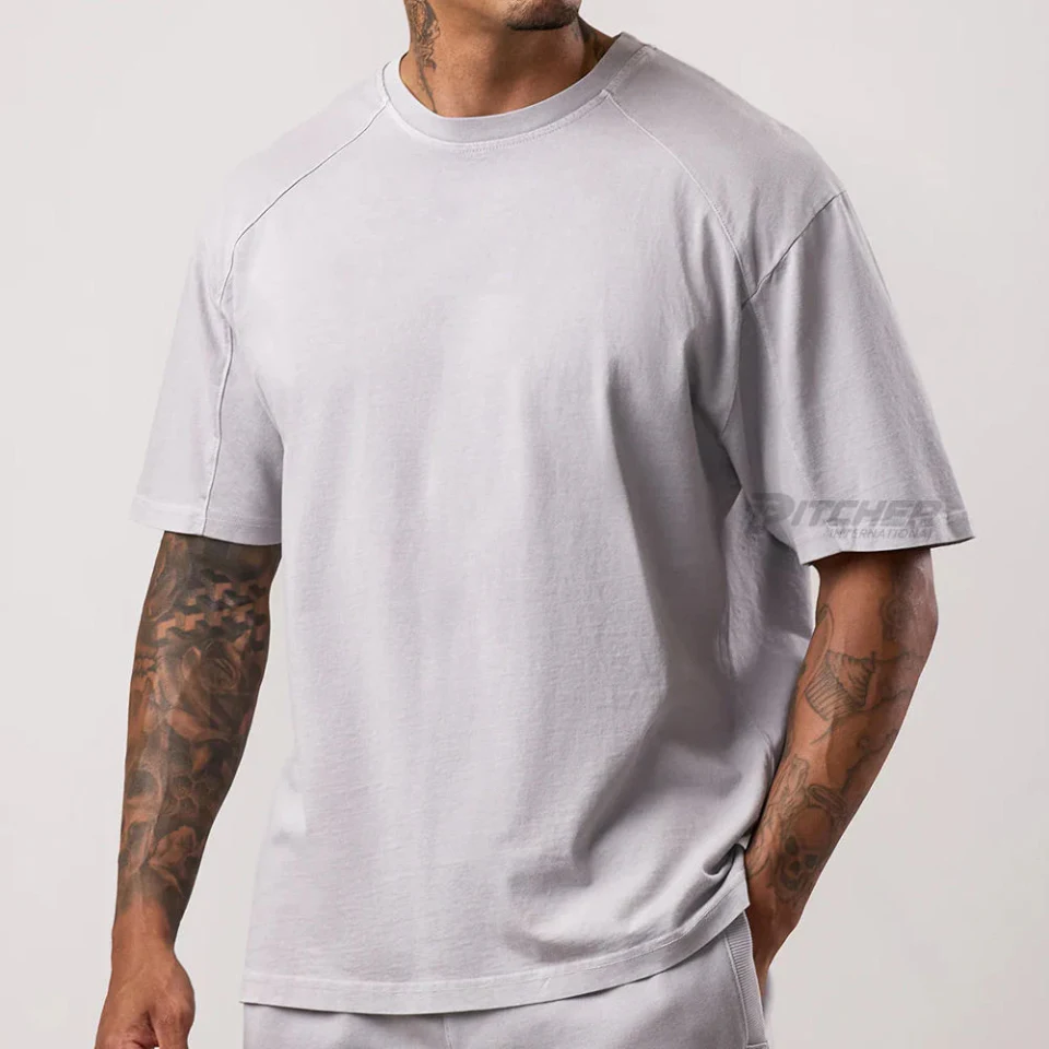Schnelltrocknendes Herren-T-Shirt aus Baumwolle · 2