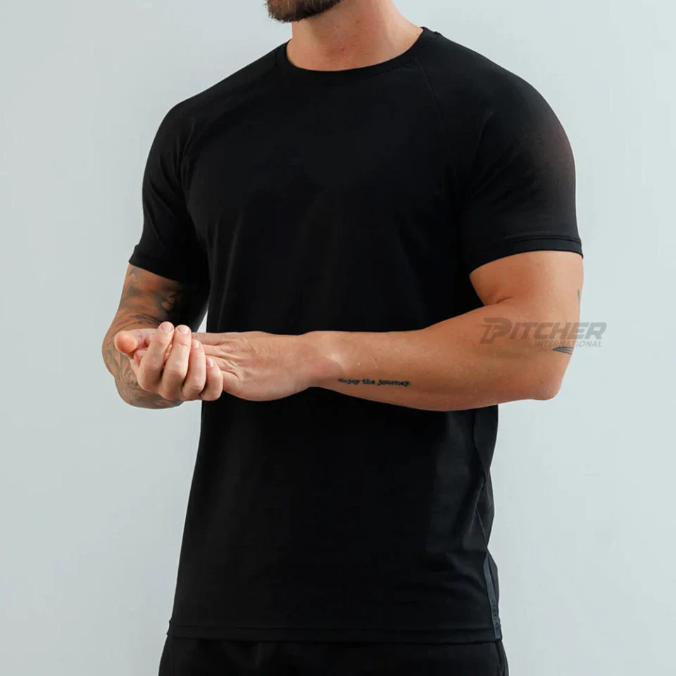 Schnelltrocknendes Herren-T-Shirt aus Baumwolle · 5