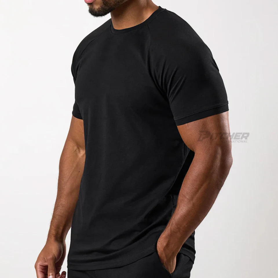 Schnelltrocknendes Herren-T-Shirt aus Baumwolle · 6