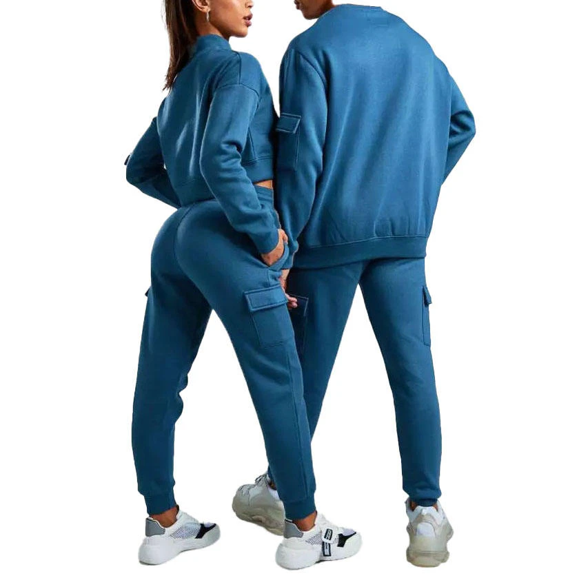 Unisex-Trainingsanzug aus Baumwolle mit schmaler Passform · 5