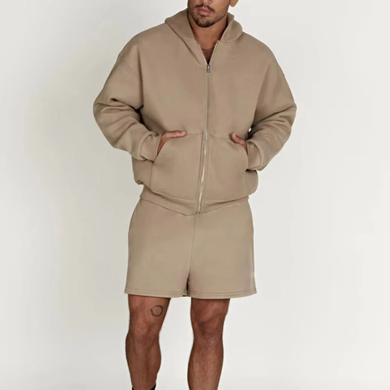 Survêtement zippé épais unisexe · 2