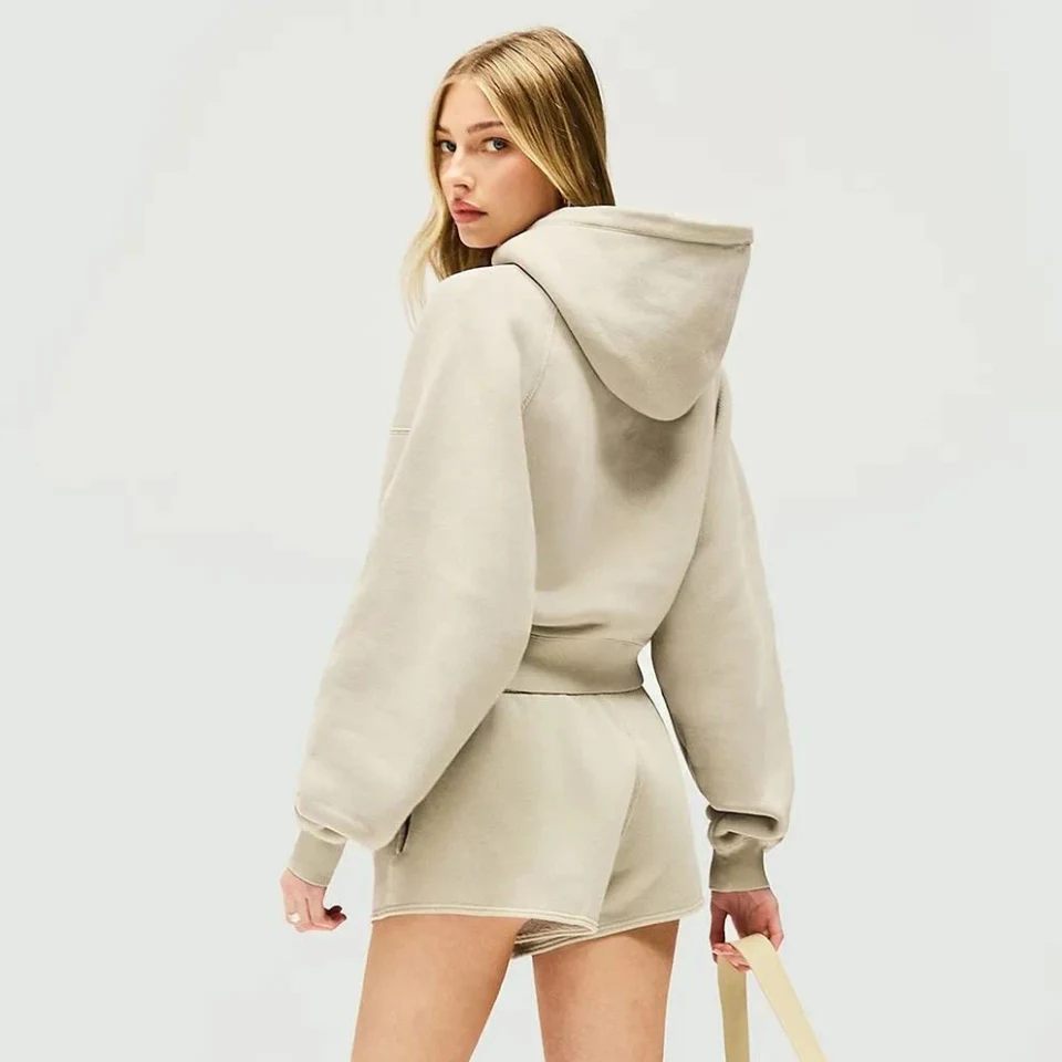 Damen-Kapuzenpullover aus Baumwolle · 5
