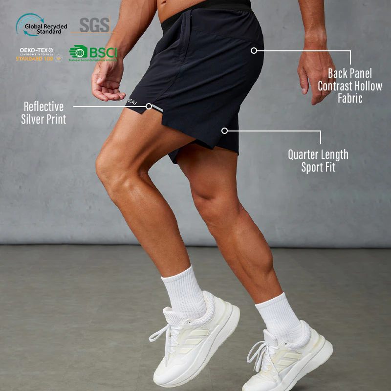 Men's quick-dry lightweight polyester/spandex shorts · 3