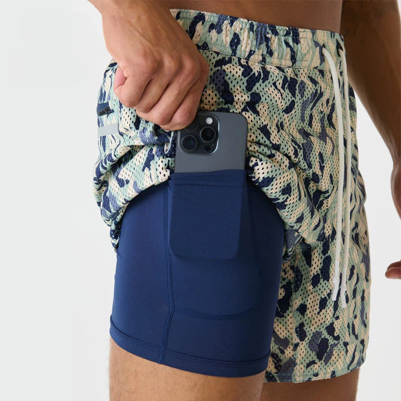 Men's polyester shorts · 1
