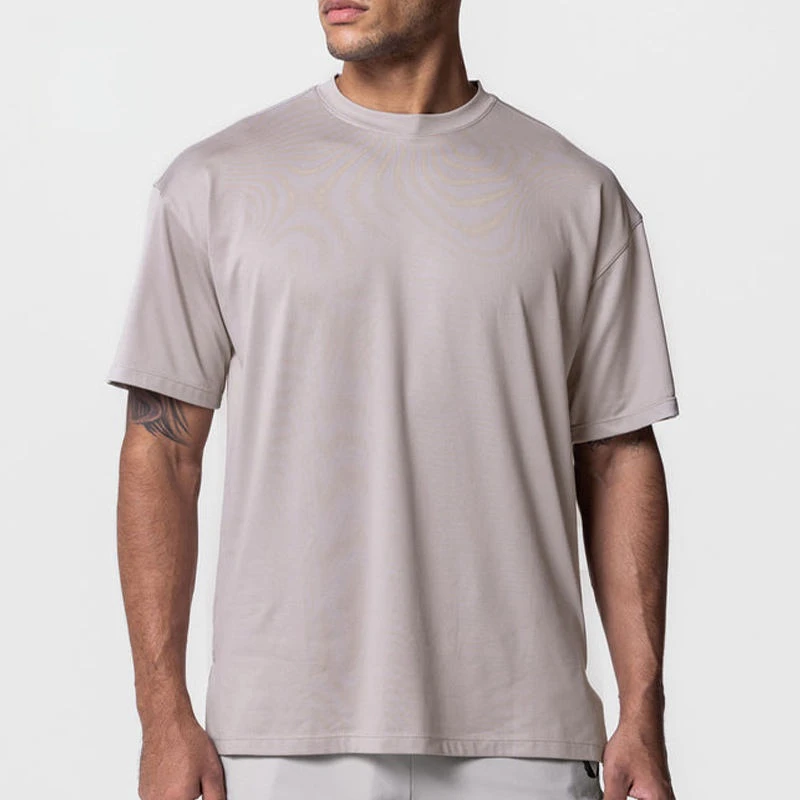 Men's oversized nylon/spandex T-shirt · 1