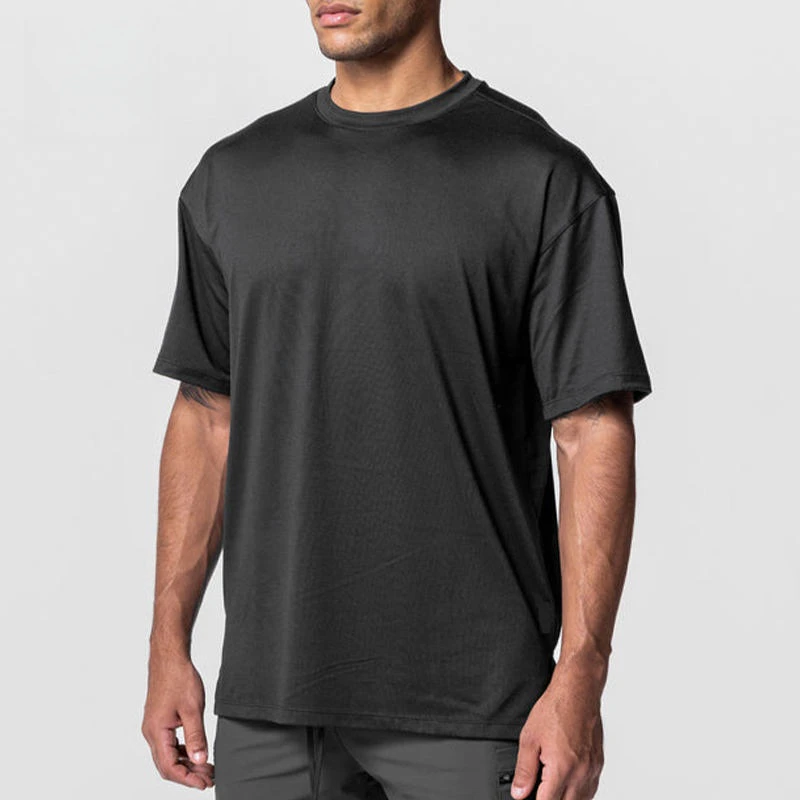 Men's oversized nylon/spandex T-shirt · 4
