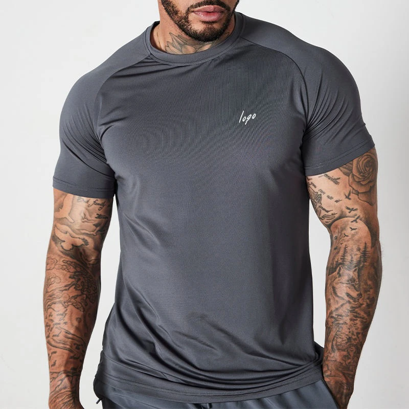 Schnell trocknendes, leichtes Spandex-T-Shirt für Herren · 5