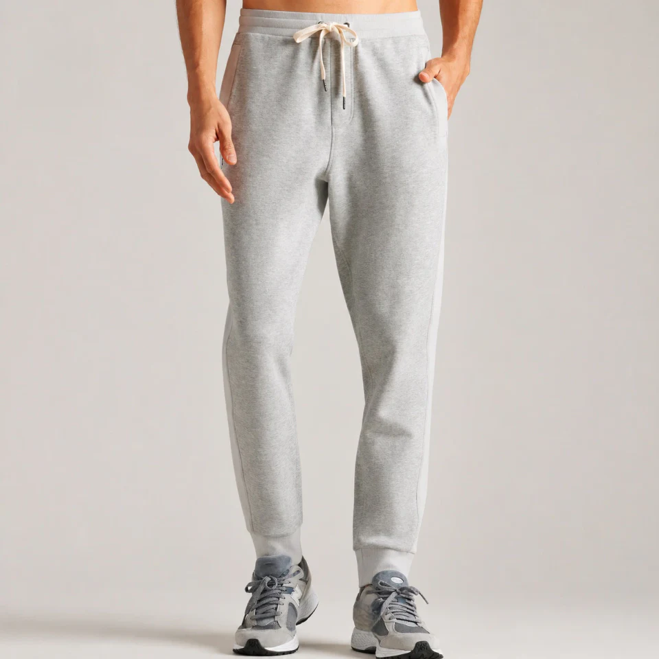 Men's cotton/polyester joggers · 1