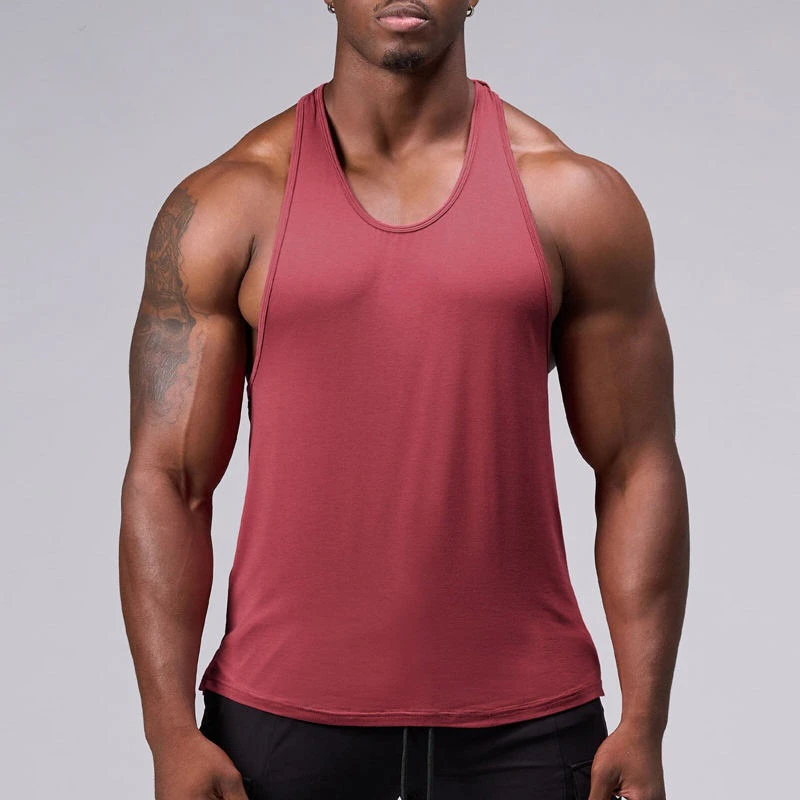 Men's quick-dry lightweight polyester/spandex tank top · 6