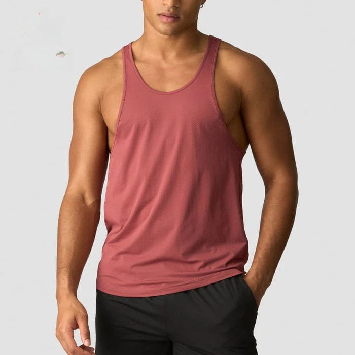 เสื้อกล้ามผ้าสแปนเด็กซ์ผู้ชาย · 5
