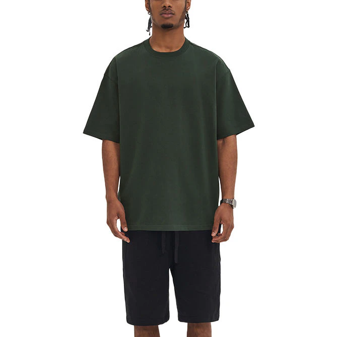 Camiseta oversize de hombre de algodón pesado · 5