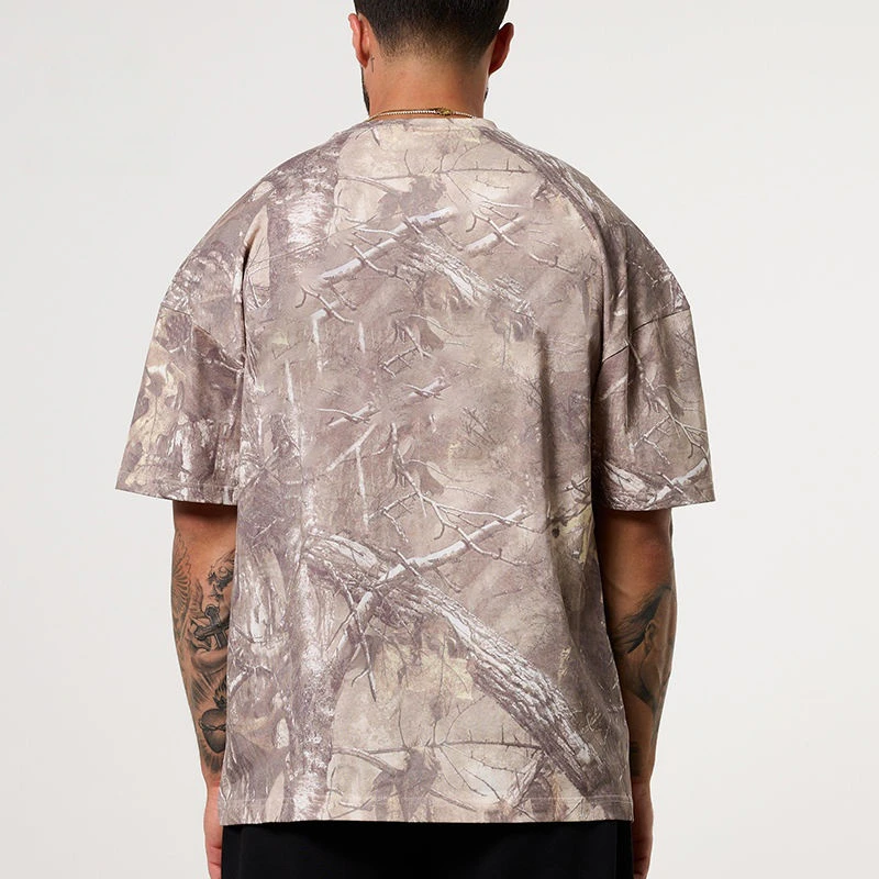 Übergroßes Herren-T-Shirt aus schwerer Baumwolle · 2