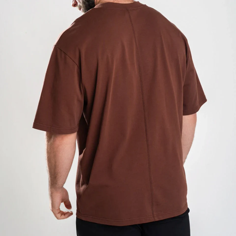เสื้อยืดโอเวอร์ไซส์ผ้าฝ้าย/สแปนเด็กซ์โอเวอร์ไซส์ · 2