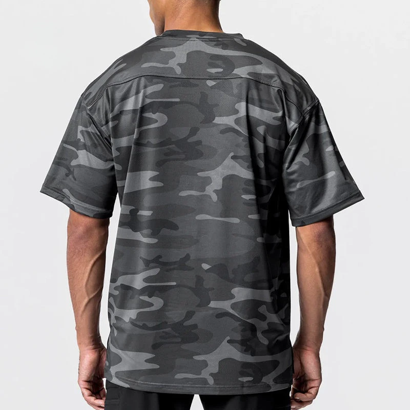 Men's oversized cotton/spandex shirt · 2