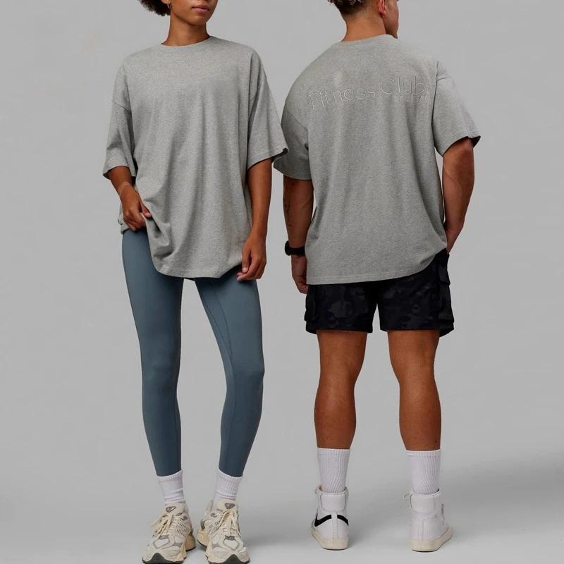 ユニセックスのオーバーサイズボクシーフィットヘビーウェイトコットンTシャツ · 5