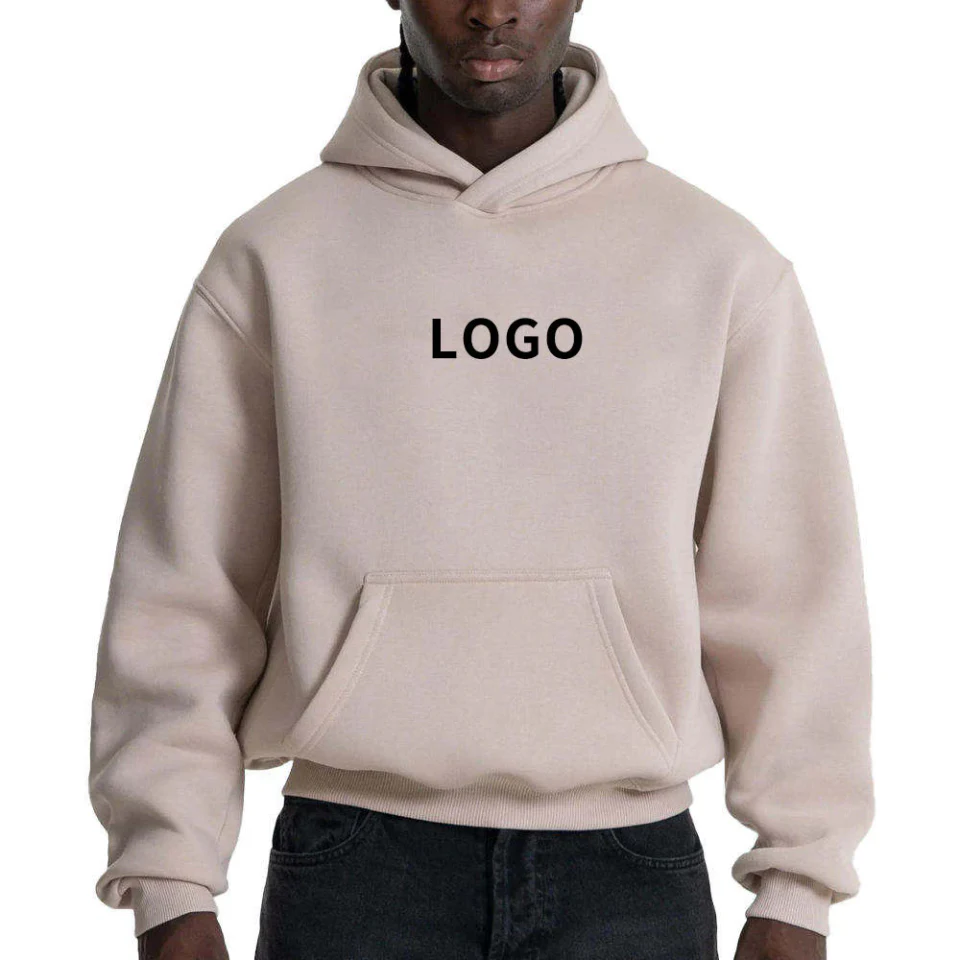 Unisex oversized cotton/polyester hoodie · 1