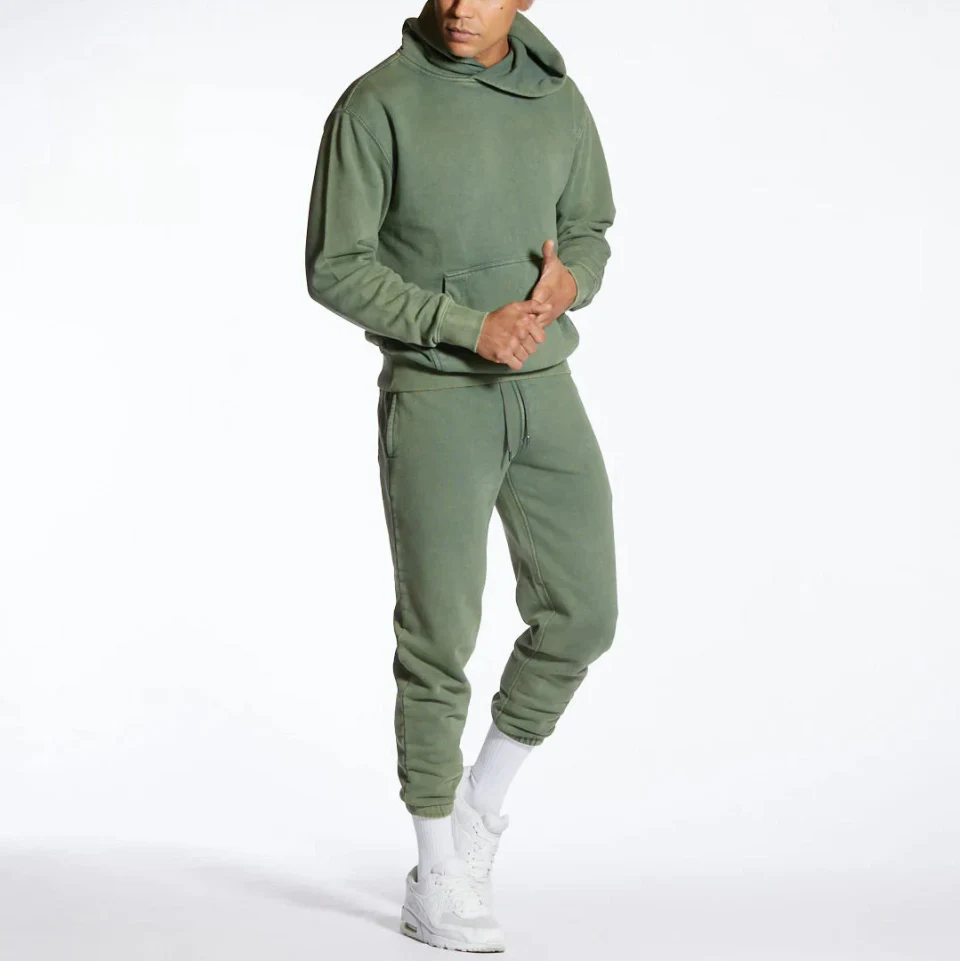Moletom com capuz oversized pesado masculino · 3