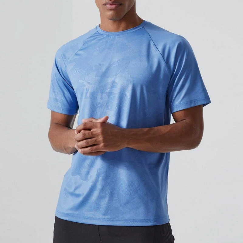 Men's quick-dry polyester/spandex T-shirt · 5