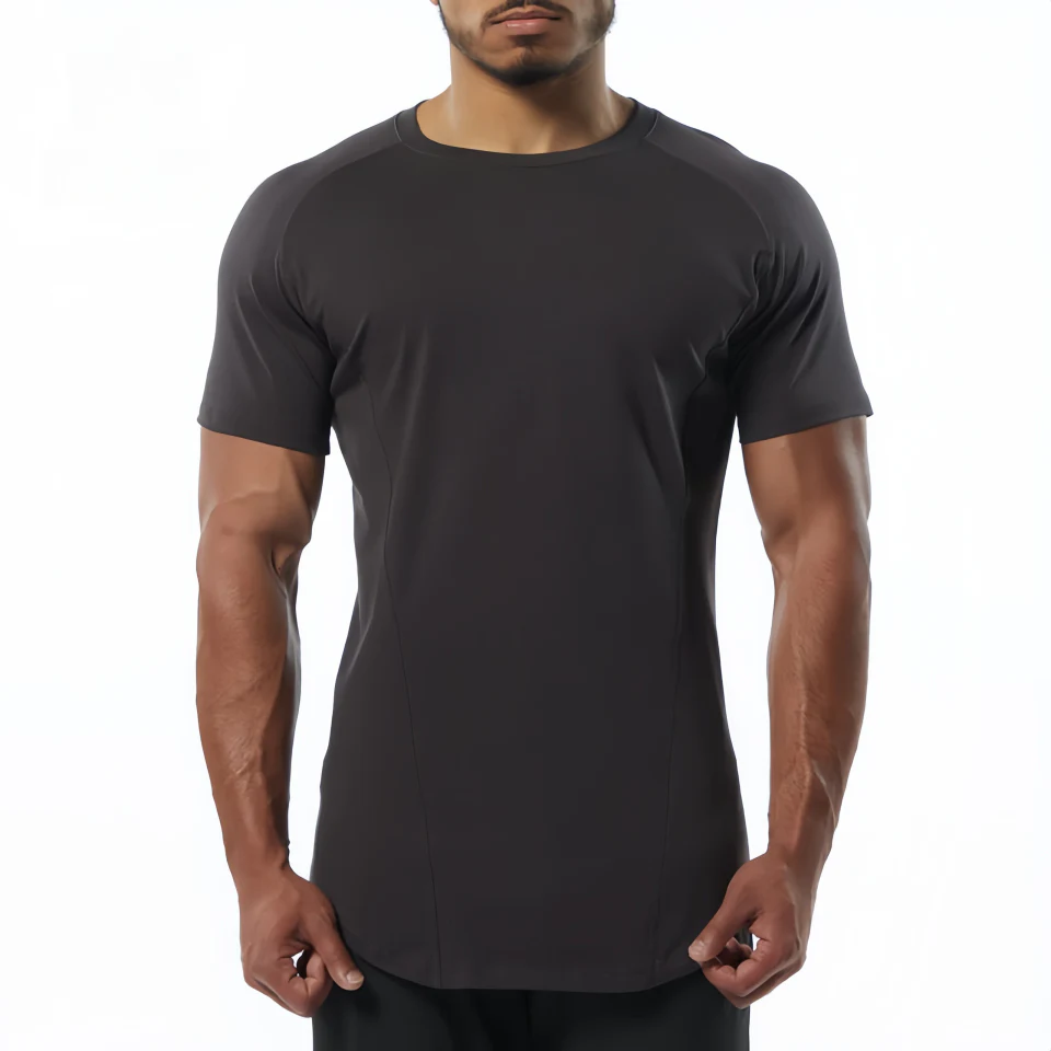 T-shirt en spandex à séchage rapide pour hommes · 3