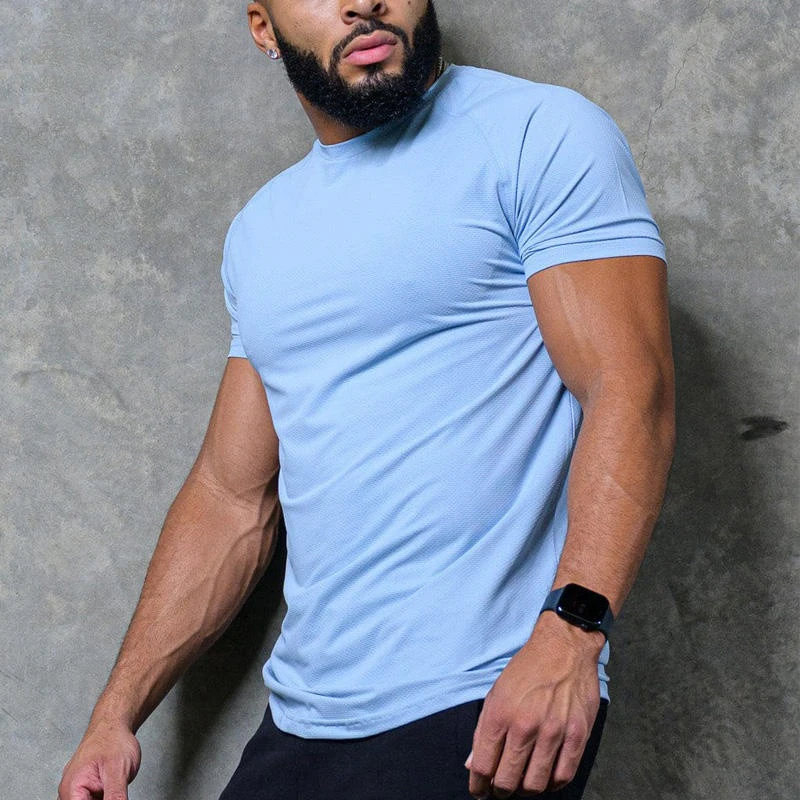 Men's quick-dry lightweight polyester T-shirt · 1