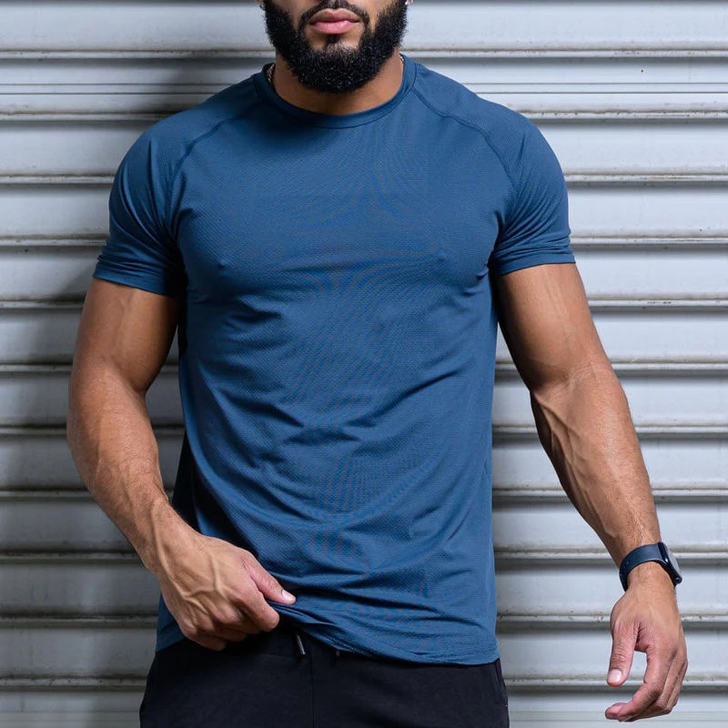 Men's quick-dry lightweight polyester T-shirt · 3