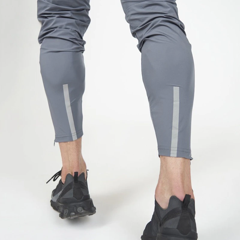 Men's slim-fit polyester joggers · 4