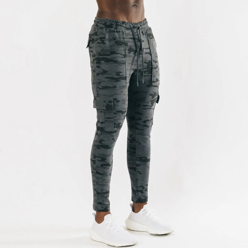 Pantalon de jogging cargo slim en coton · 1